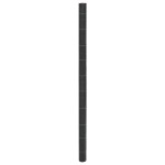 vidaXL Membrană antiburuieni, negru, 2x50 m, PP vidaXL Membrană antiburuieni, negru, 2x50 m, PP