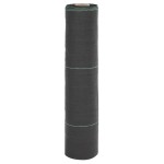 vidaXL Membrană antiburuieni, negru, 0,5x50 m, PP