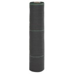 vidaXL Membrană antiburuieni, negru, 0,5x100 m, PP
