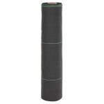 vidaXL Membrană antiburuieni, negru, 0,5x200 m, PP