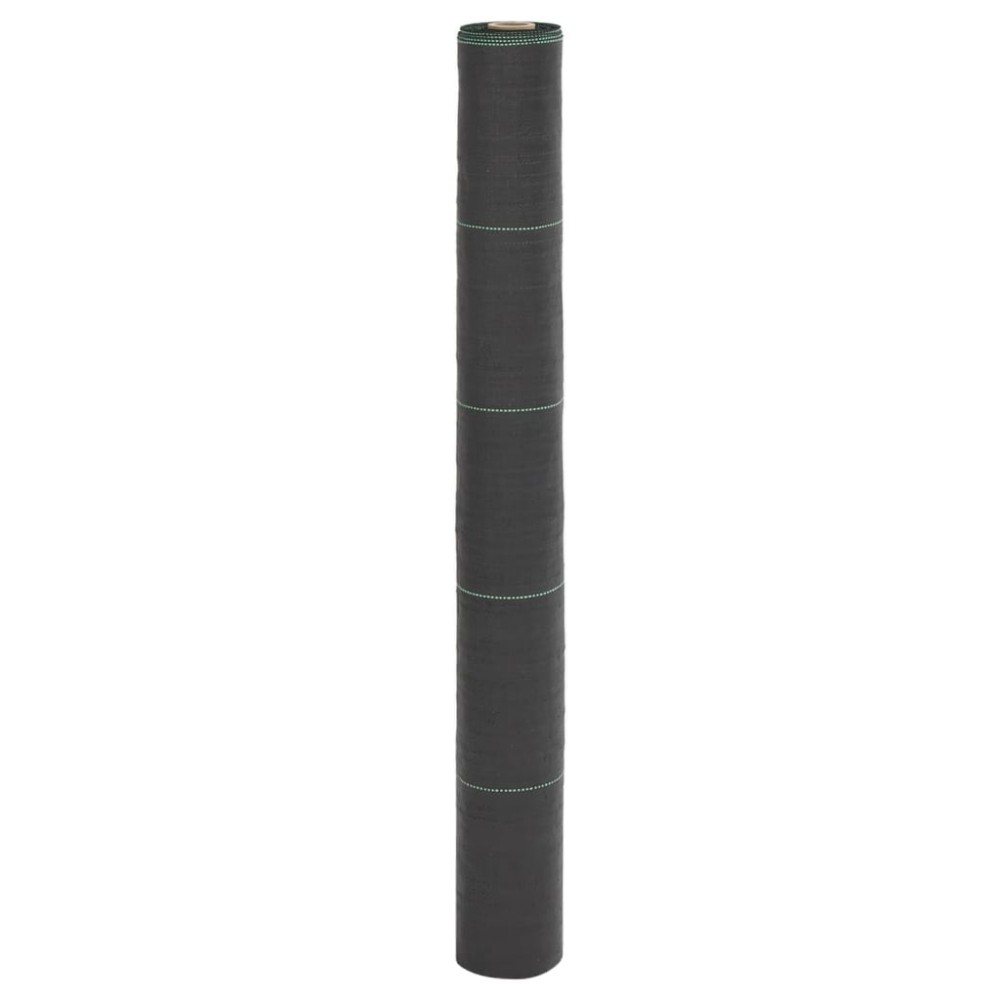 vidaXL Membrană antiburuieni, negru, 1x150 m, PP