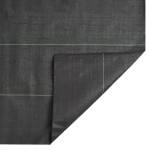 vidaXL Membrană antiburuieni, negru, 1x200 m, PP vidaXL Membrană antiburuieni, negru, 1x200 m, PP