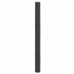 vidaXL Membrană antiburuieni, negru, 1,5x10 m, PP