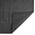 vidaXL Membrană antiburuieni, negru, 2x10 m, PP vidaXL Membrană antiburuieni, negru, 2x10 m, PP