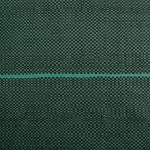 vidaXL Membrană antiburuieni, verde, 1,5x5 m, PP
