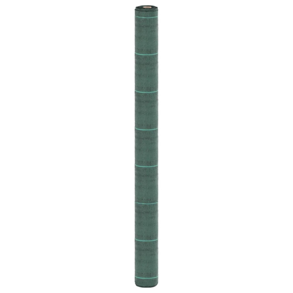 vidaXL Membrană antiburuieni, verde, 1,5x10 m, PP