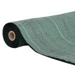 vidaXL Membrană antiburuieni, verde, 1,5x100 m, PP