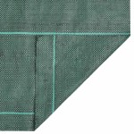 vidaXL Membrană antiburuieni, verde, 2x25 m, PP vidaXL Membrană antiburuieni, verde, 2x25 m, PP