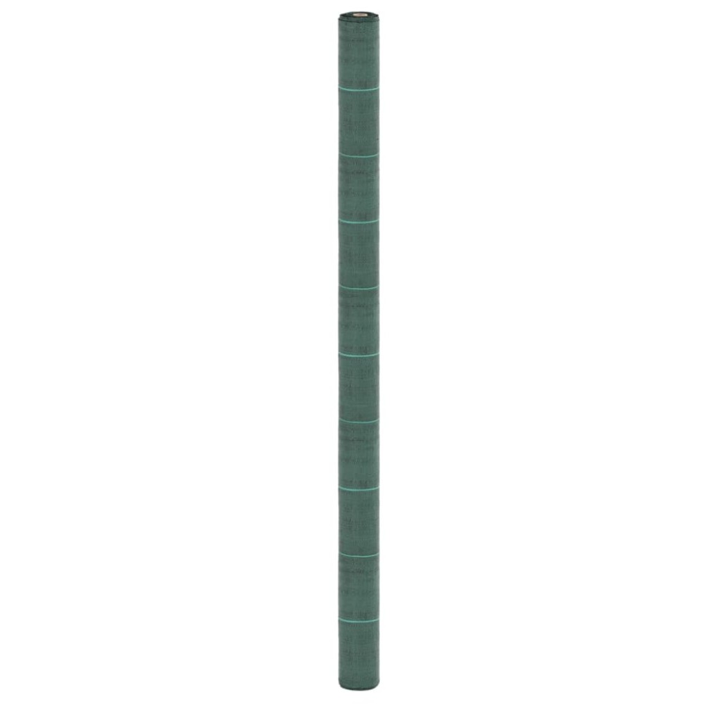 vidaXL Membrană antiburuieni, verde, 2x50 m, PP