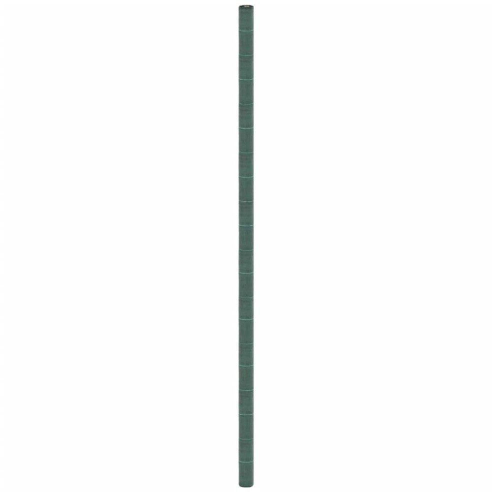 vidaXL Membrană antiburuieni, verde, 4x100 m, PP