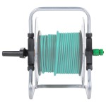vidaXL Tambur de perete pentru furtun de 50 m 1/2", oțel vidaXL Tambur de perete pentru furtun de 50 m 1/2", oțel