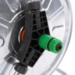 vidaXL Tambur de perete pentru furtun de 50 m 1/2", oțel vidaXL Tambur de perete pentru furtun de 50 m 1/2", oțel