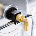 vidaXL Cărucior cu tambur pentru furtun de 80 m 4/2", oțel vidaXL Cărucior cu tambur pentru furtun de 80 m 4/2", oțel