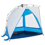 vidaXL Cort camping 2 persoane albastru azur impermeabil setare rapidă vidaXL Cort camping 2 persoane albastru azur impermeabil setare rapidă