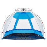 vidaXL Cort camping 2 persoane albastru azur impermeabil setare rapidă vidaXL Cort camping 2 persoane albastru azur impermeabil setare rapidă