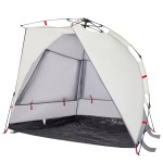 vidaXL Cort camping 2 persoane gri impermeabil setare rapidă vidaXL Cort camping 2 persoane gri impermeabil setare rapidă