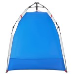 vidaXL Cort camping 2 persoane albastru azur impermeabil setare rapidă vidaXL Cort camping 2 persoane albastru azur impermeabil setare rapidă