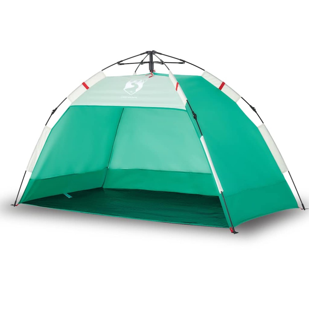 vidaXL Cort camping 2 persoane verde marin impermeabil setare rapidă