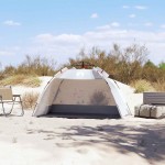 vidaXL Cort camping 2 persoane gri impermeabil setare rapidă vidaXL Cort camping 2 persoane gri impermeabil setare rapidă