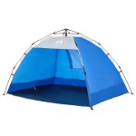 vidaXL Cort camping 2 persoane albastru azur impermeabil setare rapidă vidaXL Cort camping 2 persoane albastru azur impermeabil setare rapidă