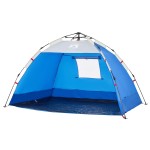 vidaXL Cort camping 2 persoane albastru azur impermeabil setare rapidă vidaXL Cort camping 2 persoane albastru azur impermeabil setare rapidă