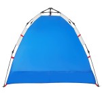 vidaXL Cort camping 2 persoane albastru azur impermeabil setare rapidă vidaXL Cort camping 2 persoane albastru azur impermeabil setare rapidă