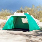 vidaXL Cort camping 2 persoane verde marin impermeabil setare rapidă vidaXL Cort camping 2 persoane verde marin impermeabil setare rapidă
