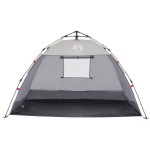 vidaXL Cort camping 2 persoane gri impermeabil setare rapidă vidaXL Cort camping 2 persoane gri impermeabil setare rapidă