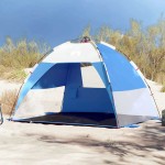 vidaXL Cort camping 2 persoane albastru azur impermeabil setare rapidă vidaXL Cort camping 2 persoane albastru azur impermeabil setare rapidă