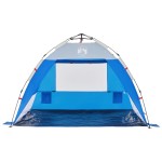 vidaXL Cort camping 2 persoane albastru azur impermeabil setare rapidă vidaXL Cort camping 2 persoane albastru azur impermeabil setare rapidă