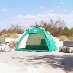 vidaXL Cort camping 2 persoane verde marin impermeabil setare rapidă vidaXL Cort camping 2 persoane verde marin impermeabil setare rapidă