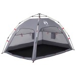 vidaXL Cort camping 2 persoane gri impermeabil setare rapidă vidaXL Cort camping 2 persoane gri impermeabil setare rapidă