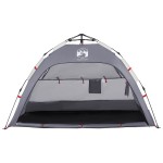 vidaXL Cort camping 2 persoane gri impermeabil setare rapidă vidaXL Cort camping 2 persoane gri impermeabil setare rapidă