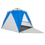 vidaXL Cort camping 4 persoane albastru azur impermeabil setare rapidă vidaXL Cort camping 4 persoane albastru azur impermeabil setare rapidă