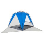 vidaXL Cort camping 4 persoane albastru azur impermeabil setare rapidă vidaXL Cort camping 4 persoane albastru azur impermeabil setare rapidă
