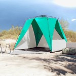 vidaXL Cort camping 4 persoane verde marin impermeabil setare rapidă vidaXL Cort camping 4 persoane verde marin impermeabil setare rapidă
