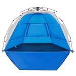 vidaXL Cort camping 2 persoane albastru azur impermeabil setare rapidă vidaXL Cort camping 2 persoane albastru azur impermeabil setare rapidă