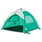 vidaXL Cort camping 3 persoane verde marin impermeabil setare rapidă vidaXL Cort camping 3 persoane verde marin impermeabil setare rapidă