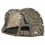 vidaXL Cort de pescuit pentru 4 persoane, camuflaj, impermeabil