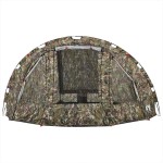 vidaXL Cort de pescuit pentru 4 persoane, camuflaj, impermeabil