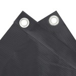 vidaXL Paravan de balcon, antracit, 500x75 cm, PVC