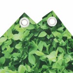 vidaXL Paravan de balcon cu aspect de plantă, verde, 500x90 cm, PVC vidaXL Paravan de balcon cu aspect de plantă, verde, 500x90 cm, PVC