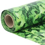 vidaXL Paravan de balcon cu aspect de plantă, verde, 500x90 cm, PVC vidaXL Paravan de balcon cu aspect de plantă, verde, 500x90 cm, PVC