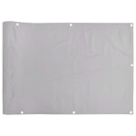 vidaXL Paravan de balcon, gri, 500x120 cm, PVC vidaXL Paravan de balcon, gri, 500x120 cm, PVC