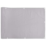 vidaXL Paravan de balcon, gri, 800x120 cm, PVC vidaXL Paravan de balcon, gri, 800x120 cm, PVC