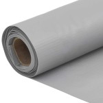 vidaXL Paravan de balcon, gri, 800x120 cm, PVC vidaXL Paravan de balcon, gri, 800x120 cm, PVC