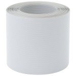 vidaXL Paravane de grădină, 10 buc., gri deschis, 252,5x19 cm, PVC vidaXL Paravane de grădină, 10 buc., gri deschis, 252,5x19 cm, PVC