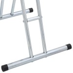 vidaXL Suport 1 bicicletă de podea de sine stătător, oțel galvanizat vidaXL Suport 1 bicicletă de podea de sine stătător, oțel galvanizat