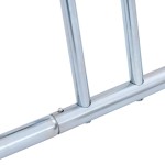 vidaXL Suport de sine stătător pentru 4 biciclete, oțel galvanizat vidaXL Suport de sine stătător pentru 4 biciclete, oțel galvanizat