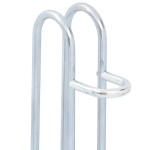vidaXL Suport pentru 2 biciclete de sine stătător, oțel galvanizat vidaXL Suport pentru 2 biciclete de sine stătător, oțel galvanizat